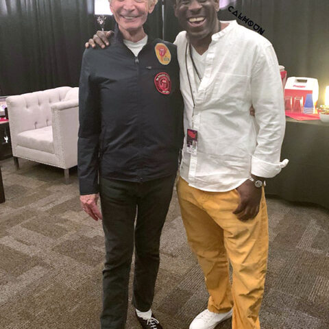 With The Rolling Stones and Charlie Watts at Levi's Stadium.
